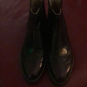 Baldinini Leather Ankle Boots